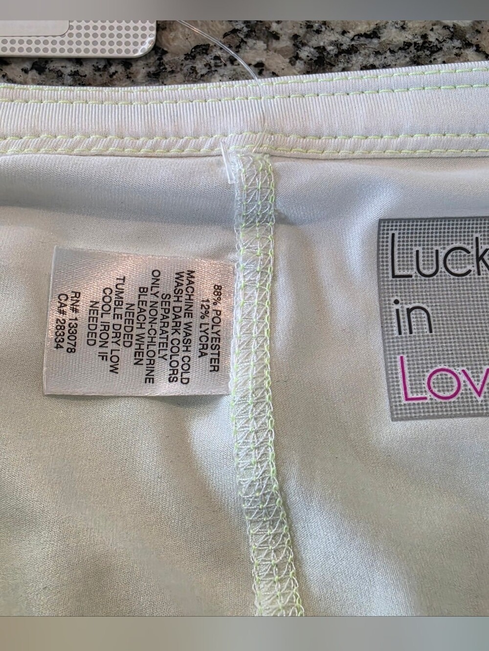 Lucky in Love Wild Ombre Tennis Golf Skort Long Pleated Hem Skirt Small (4-6)NWT - Picture 5 of 10